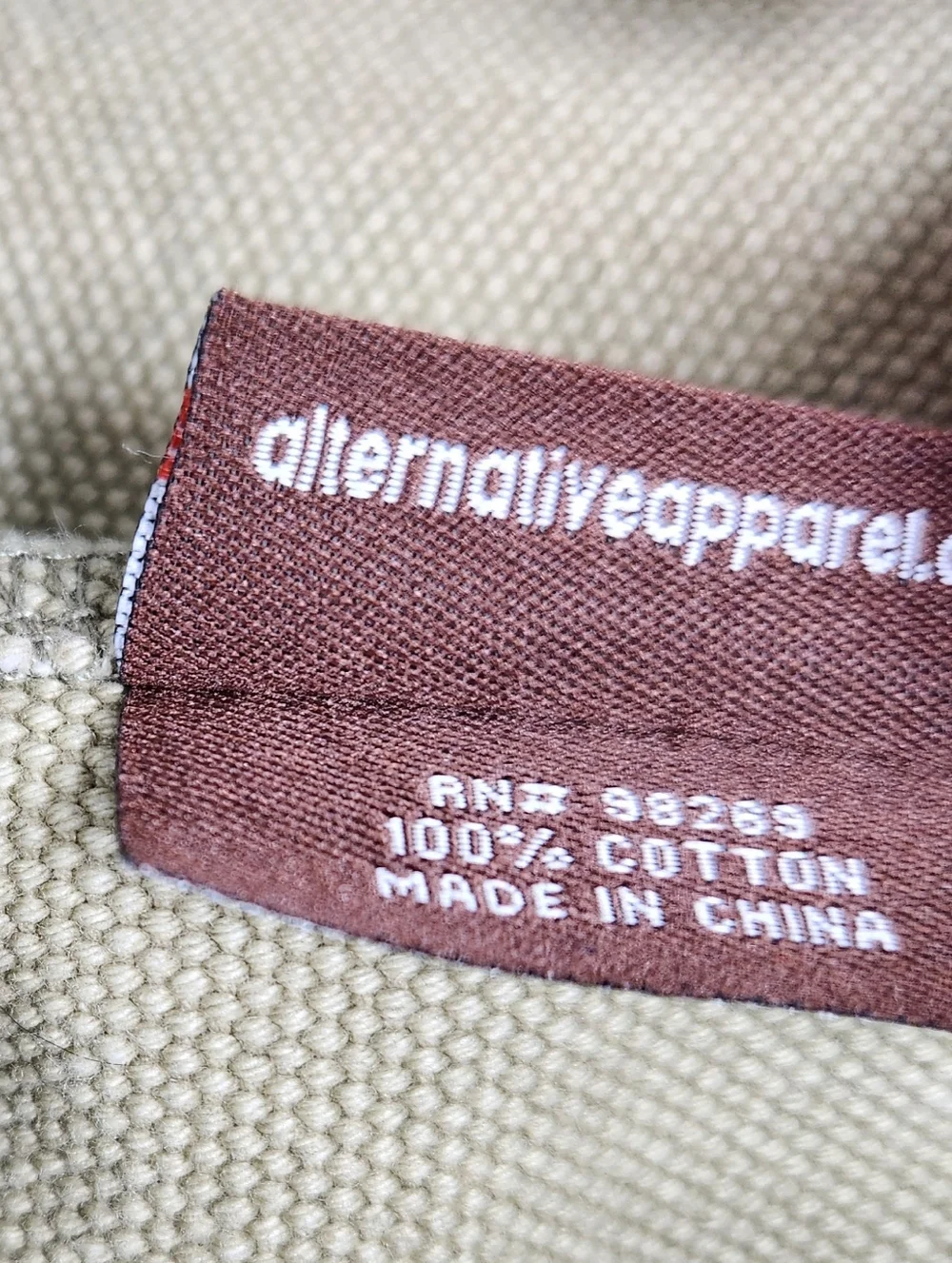 Crossbody Bag By Alternative Apparel Tori T Cotton Canvas Commuter